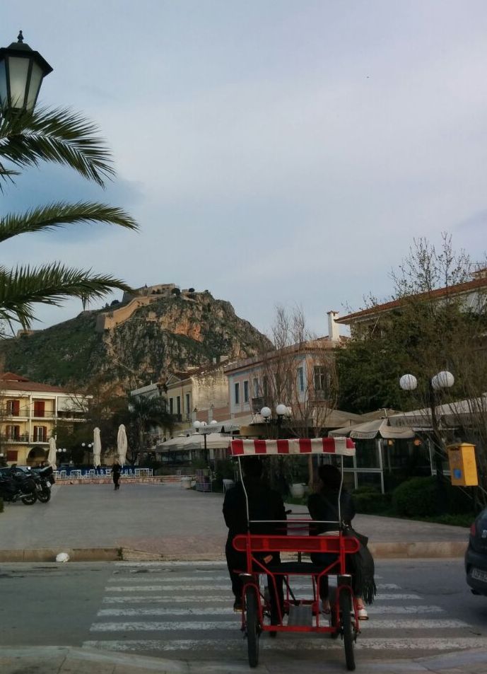 cycling in nafplion