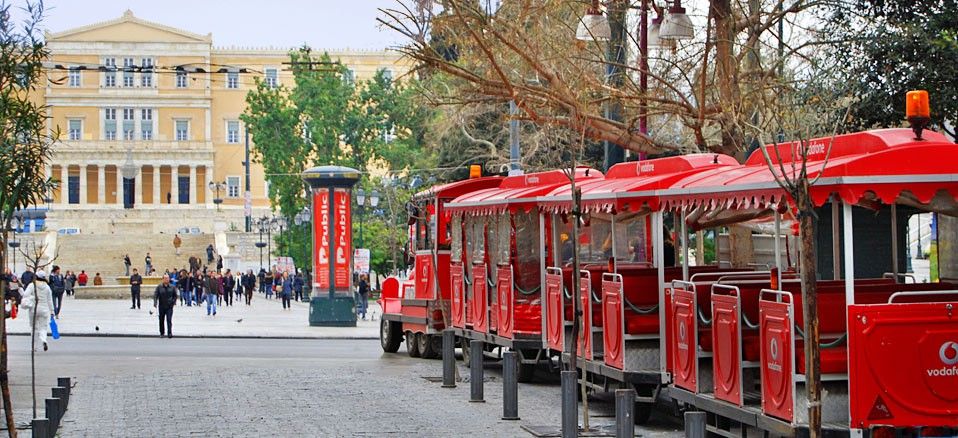 Athens with children