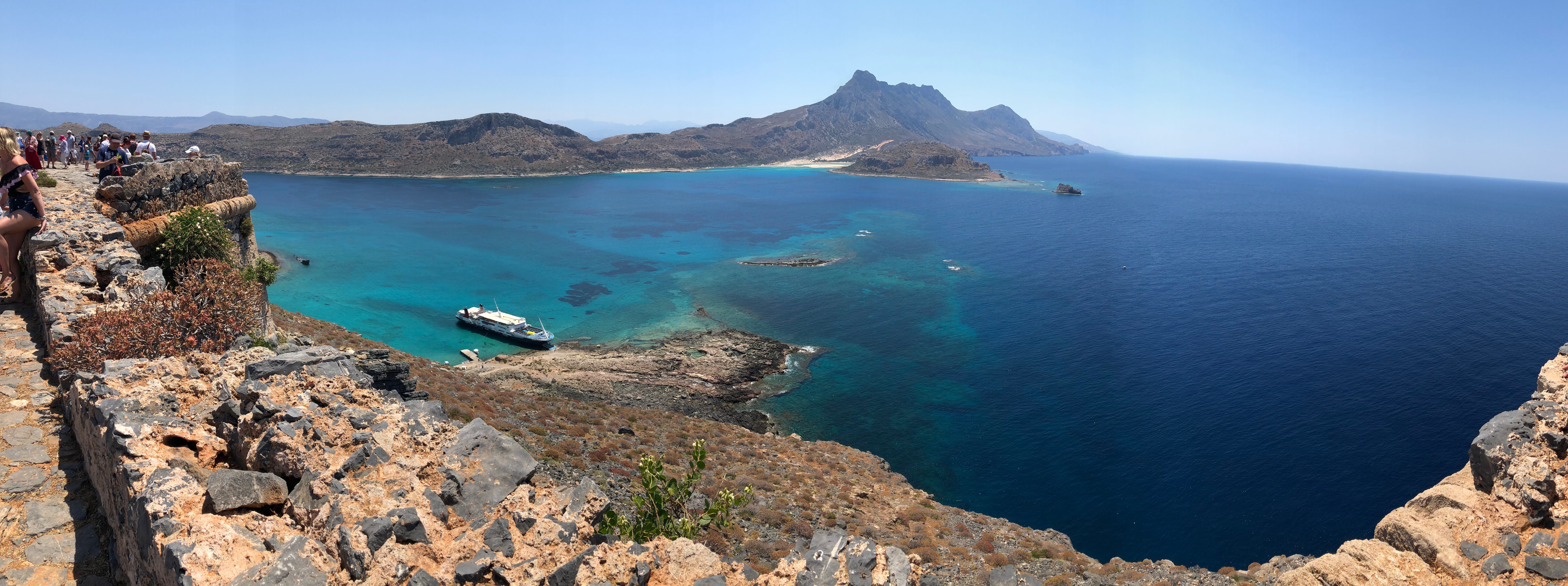 Balos and Gramvousa island Crete with Kids