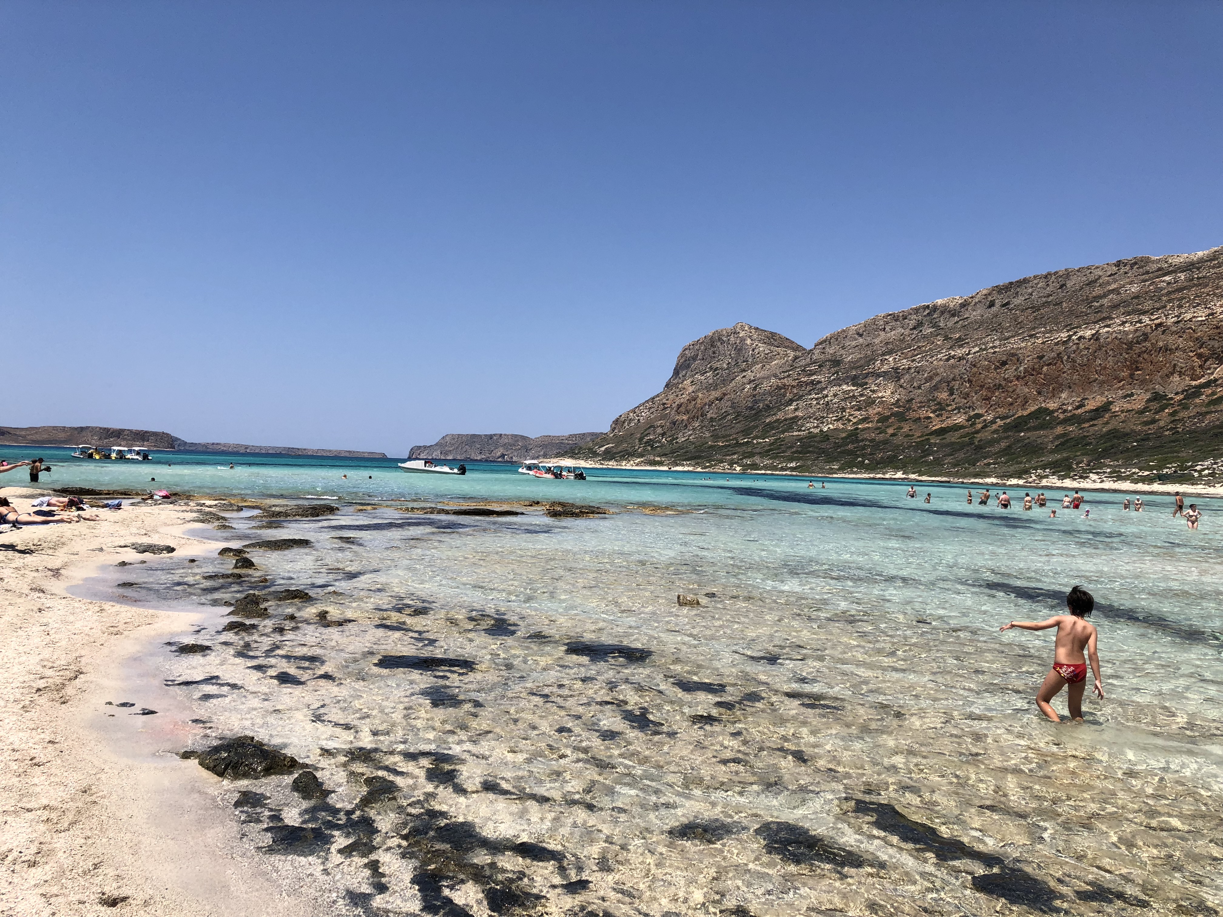 Balos and Gramvousa island Crete with Kids