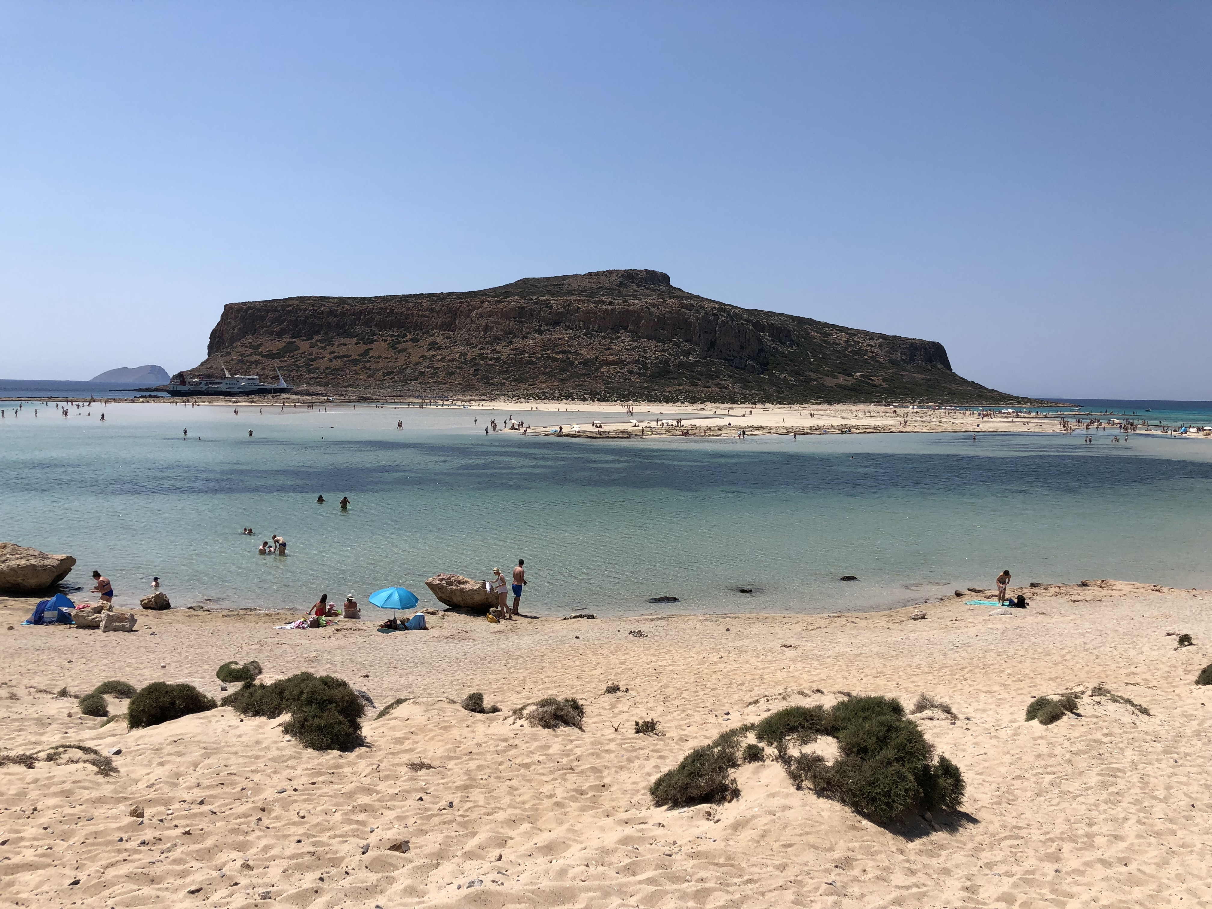 Balos and Gramvousa island in Crete