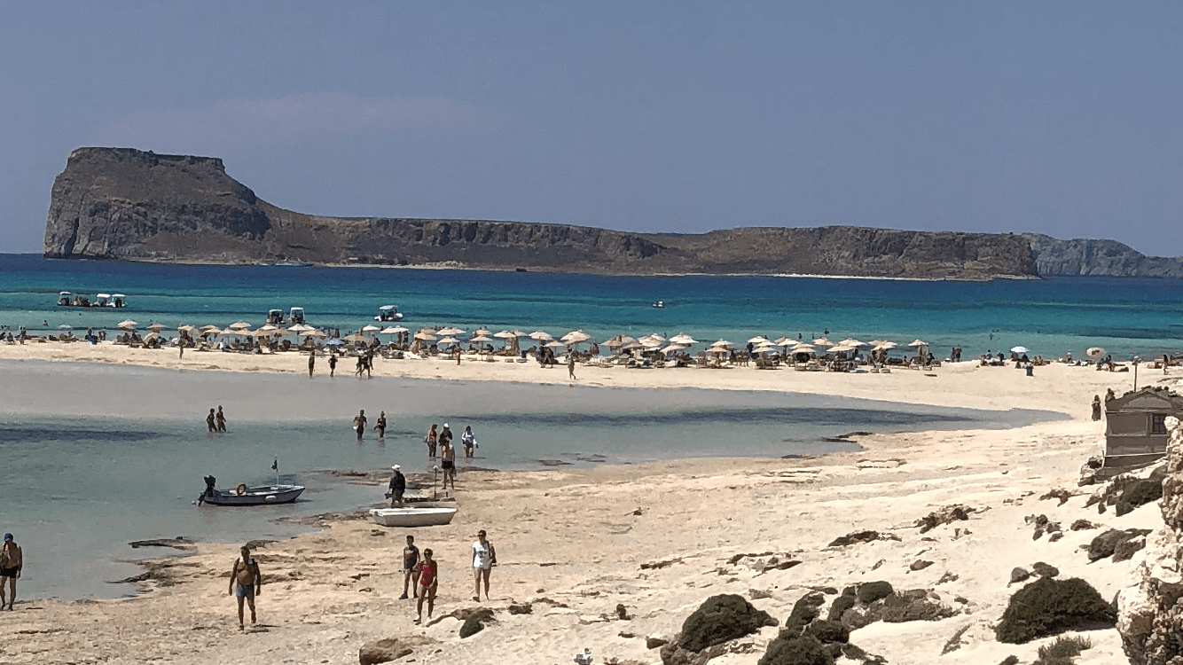 Balos and Gramvousa island in Crete with Kids