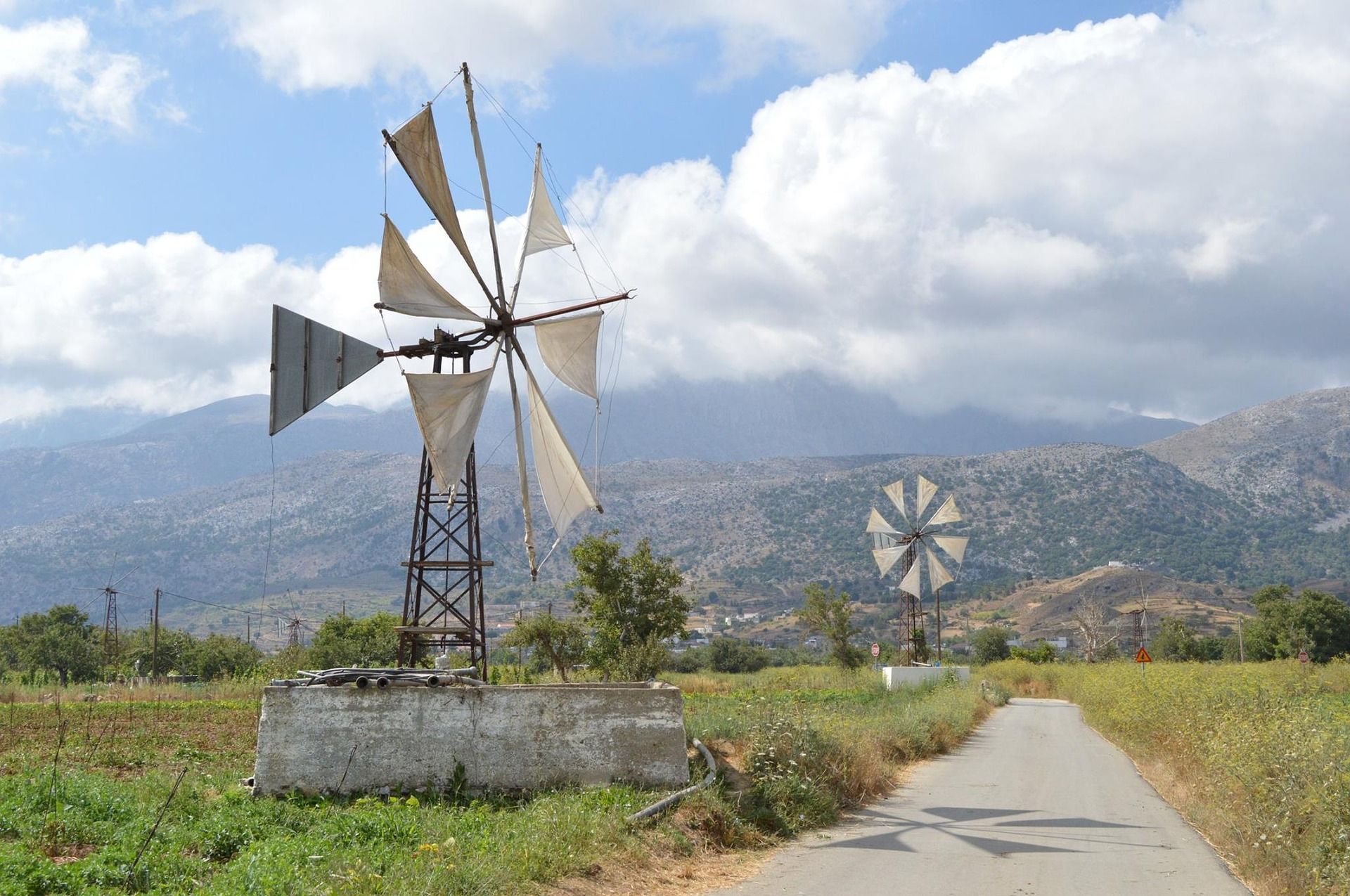 Lasithi windmills plateau PXB