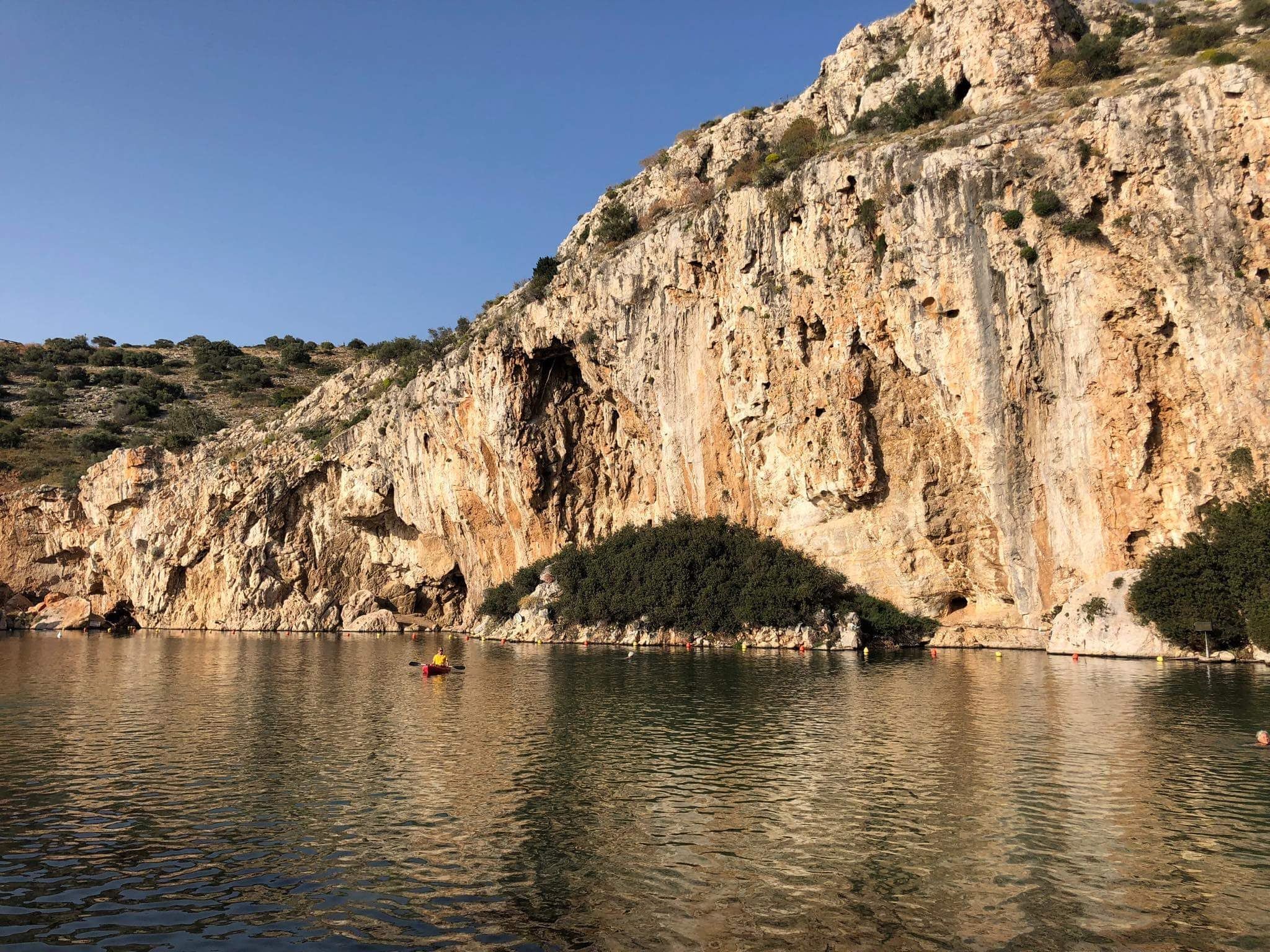 Lake Vouliagmeni | Family Experiences Blog