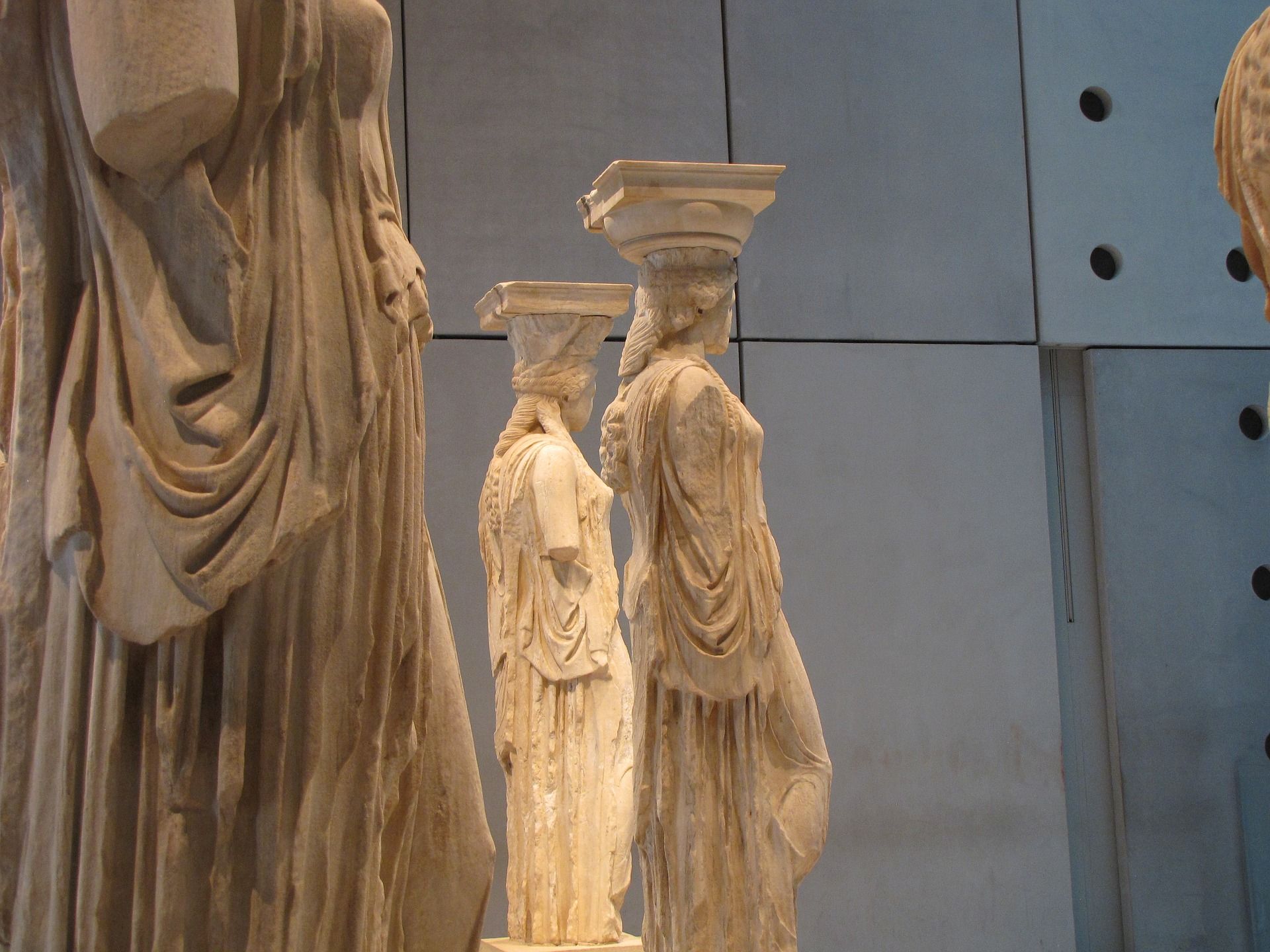 caryatids acropolis museum PXB