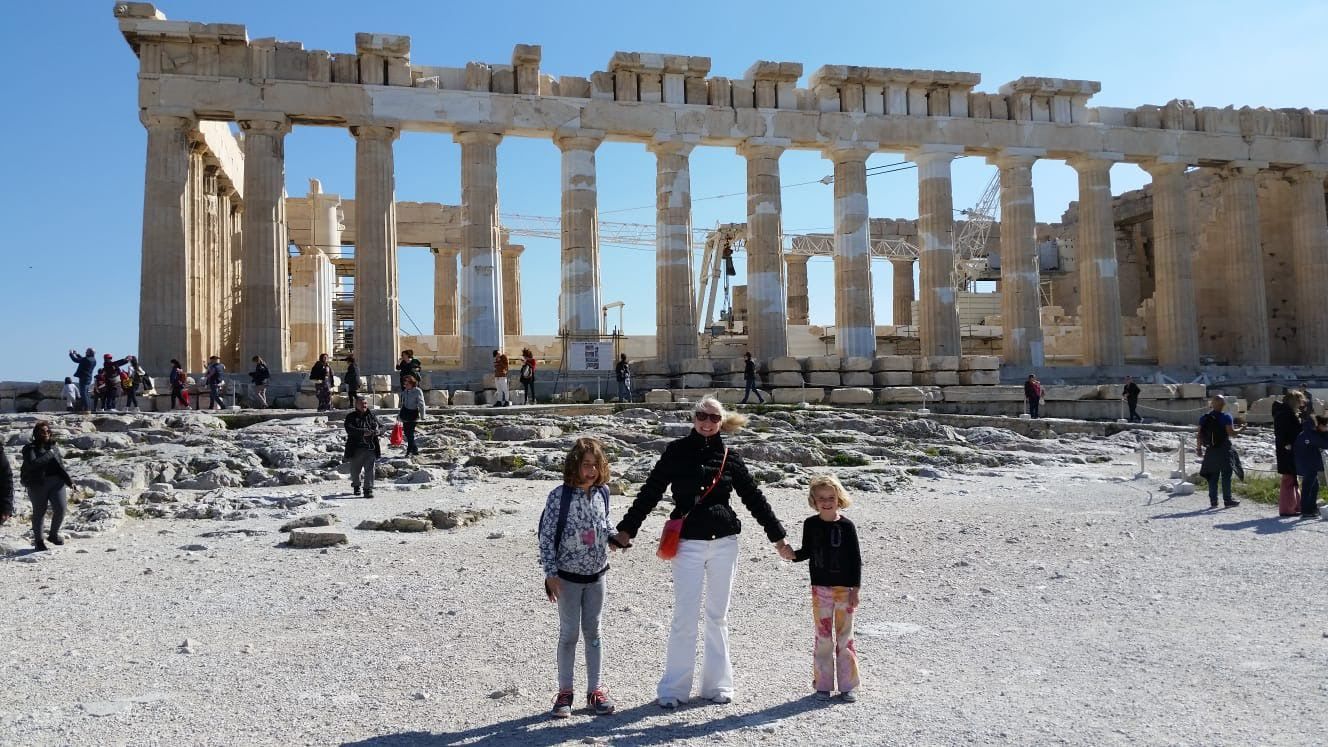 Athens with children