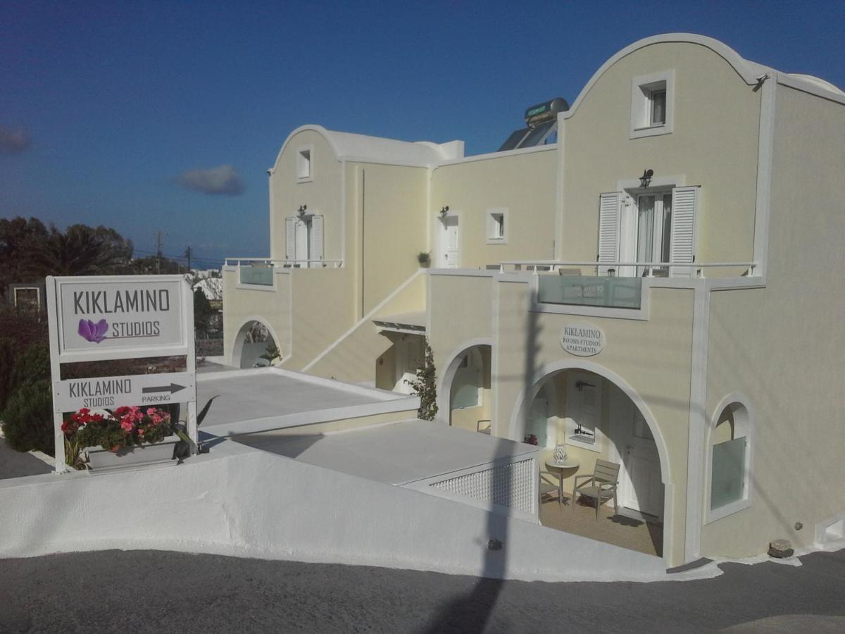 The Best Family Hotels in Santorini: Top Picks for Kids, Comfort & Views 7 entrance at Kiklamido Studios Santorini |