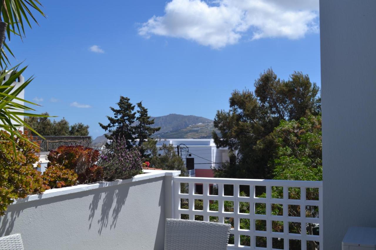 The Best Family Hotels in Santorini: Top Picks for Kids, Comfort & Views 14 balcony view from Atrium Villa Hotel Santorini