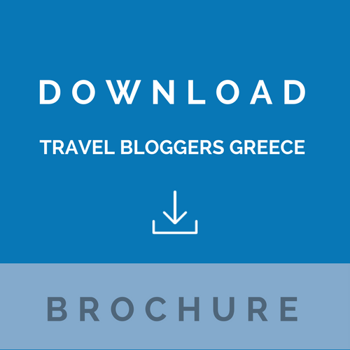 Travel Bloggers Greece brochure