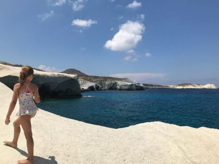 Best beaches of Milos with Kids