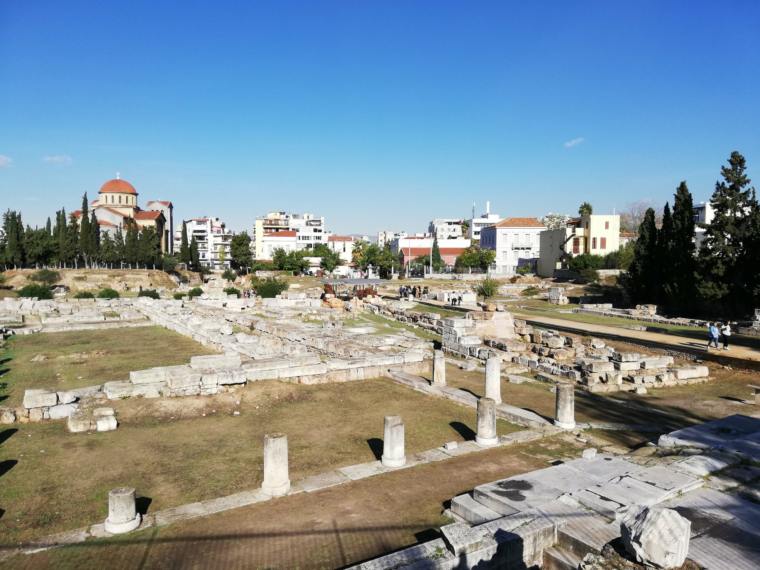 Review of our Mythology Tour in Athens with Kids 17 Keramikos Ancient site in Athens, Greece