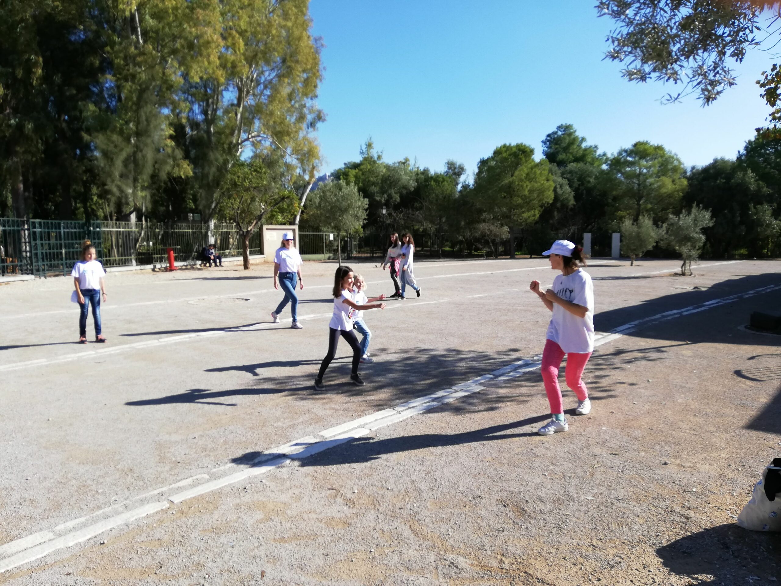 games in Thiseo during pottery tour
