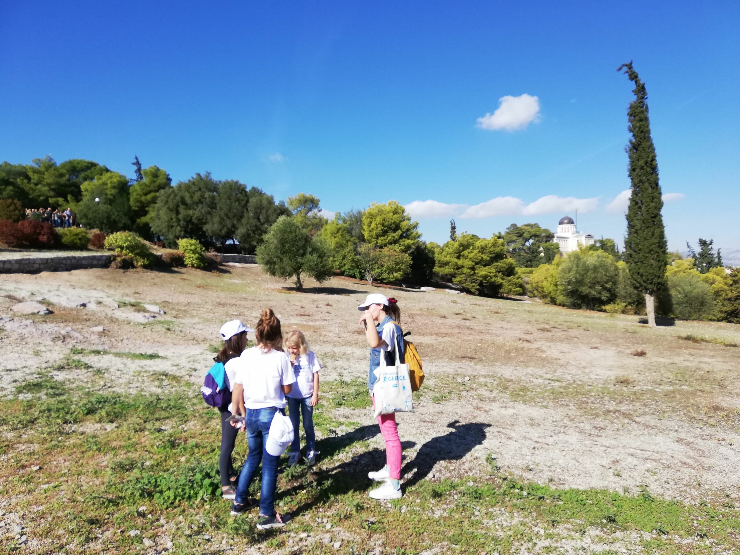 pnyx hill games with kids