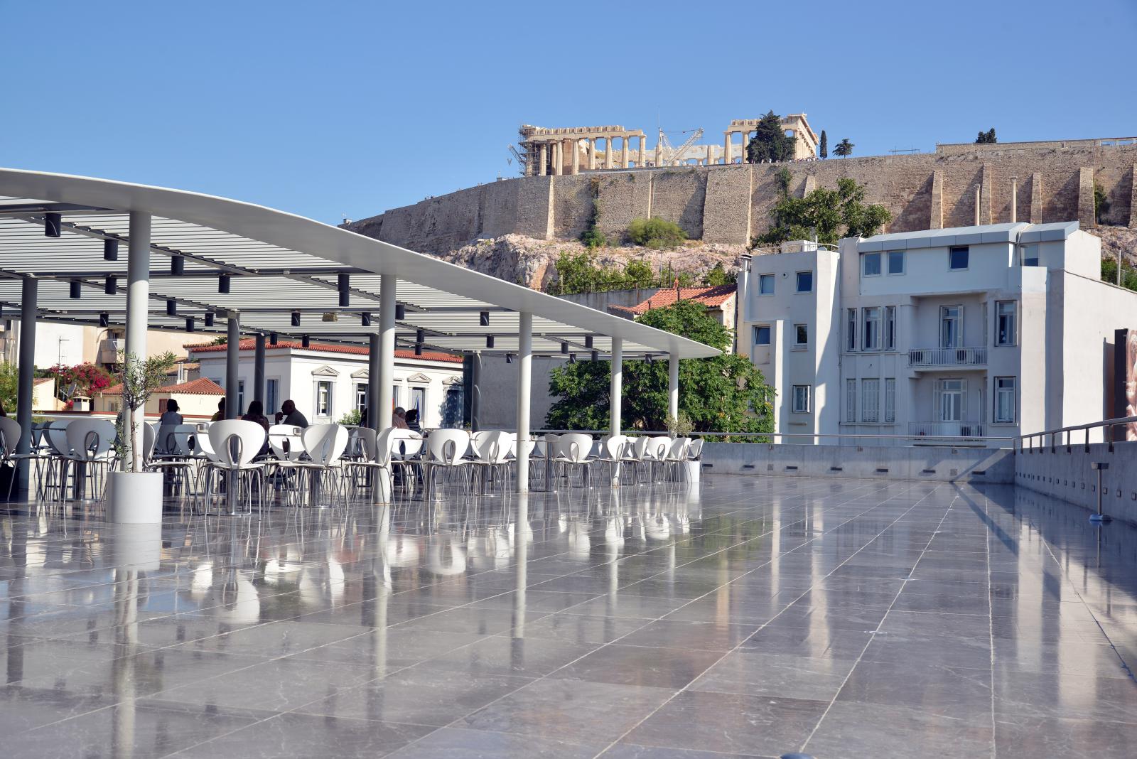 Acropolis museum under Acropolis