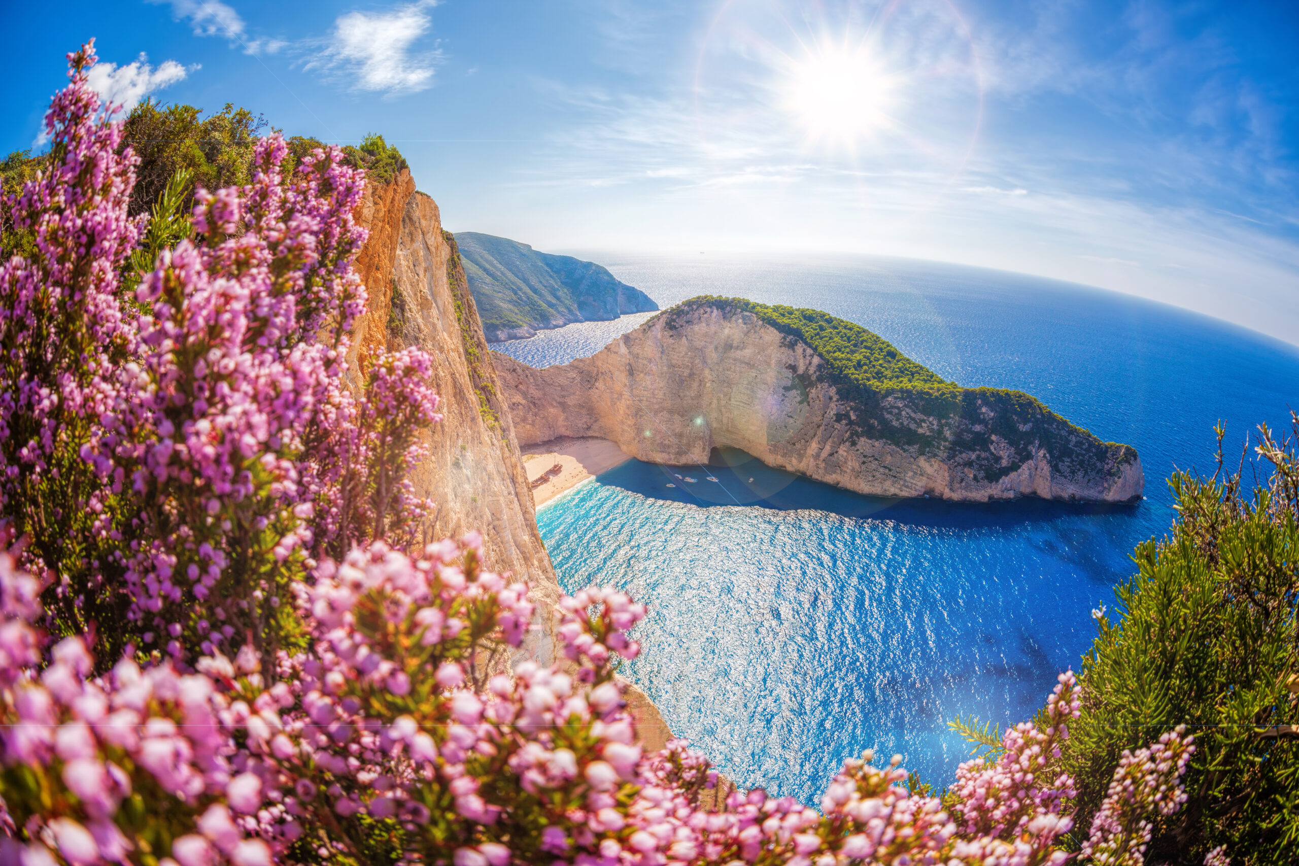 Travel Zakynthos Island Greece with Kids Shipwreck beach