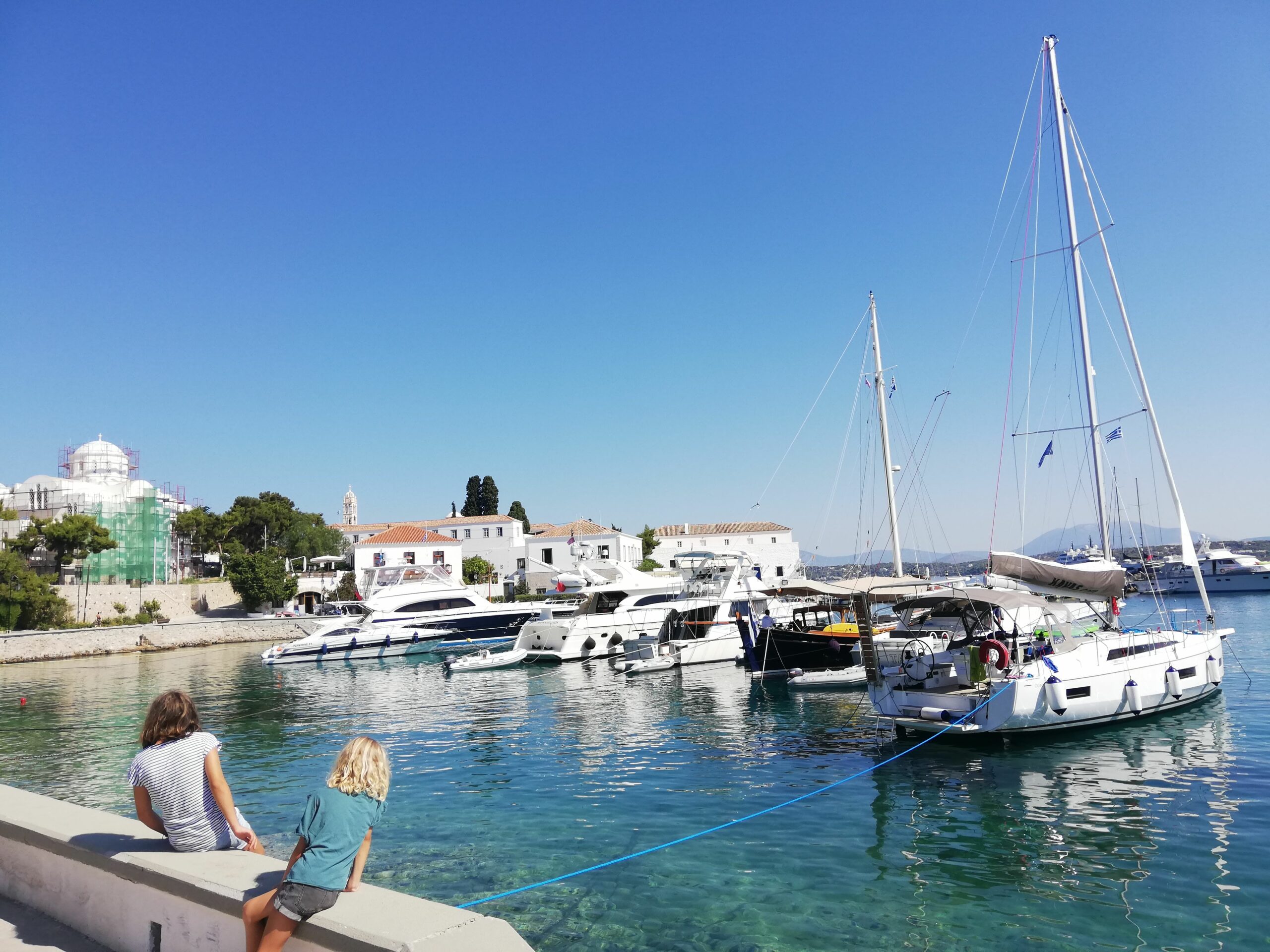 Sailing with Kids in Greece