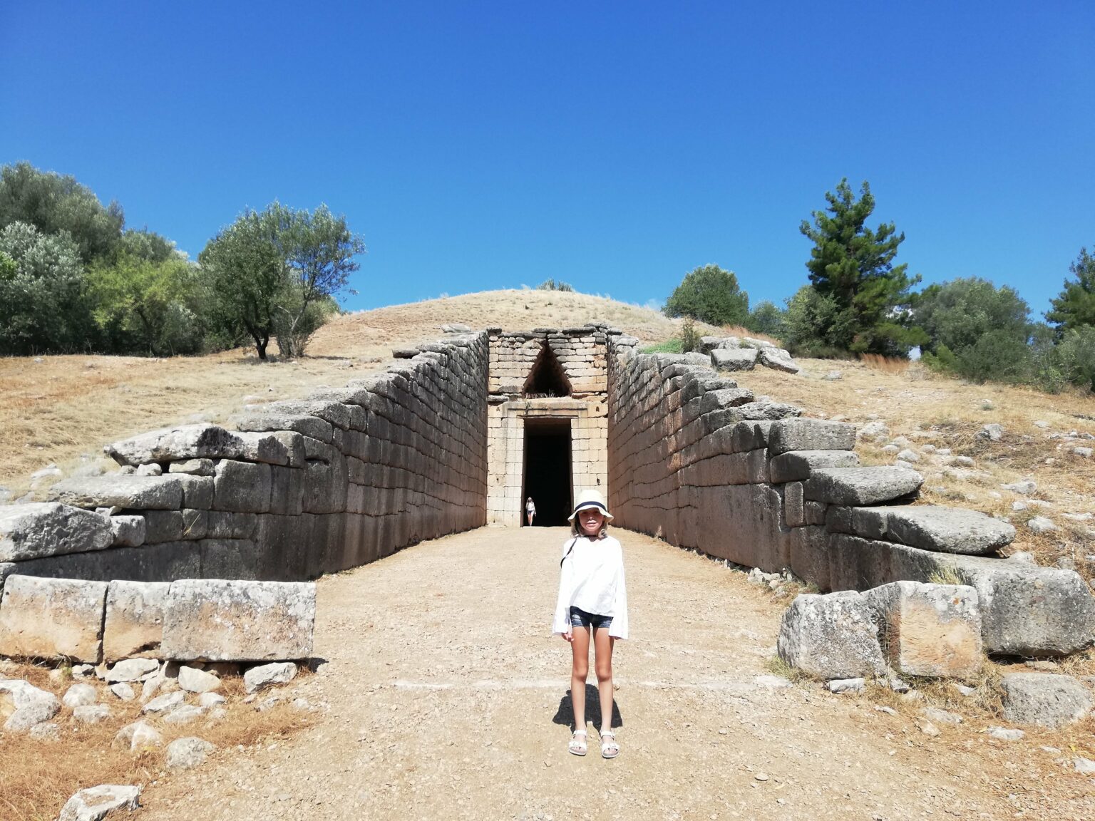 Mycenae Greece with Kids