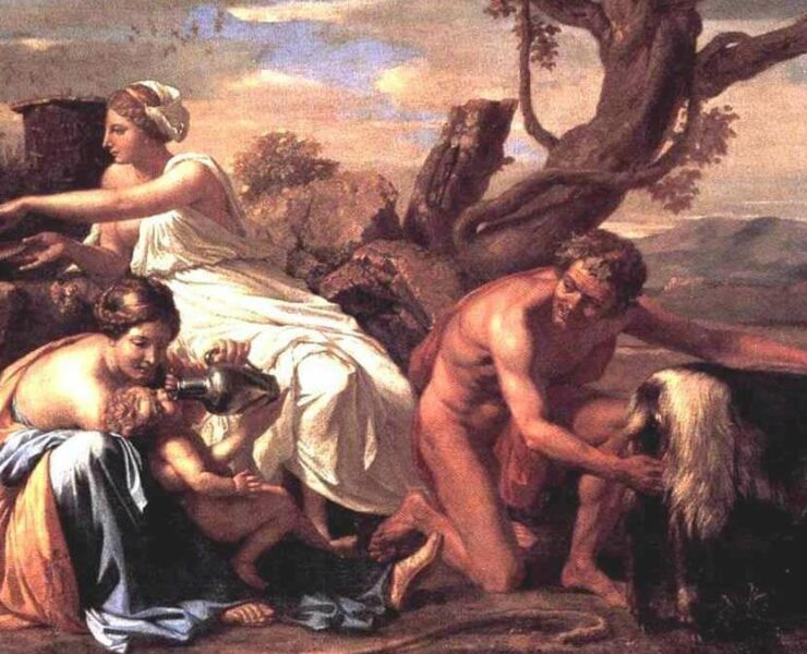 The most famous ancient Greek myths the birth of Zeus 1