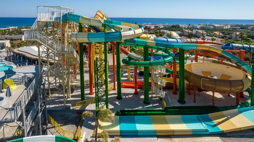 The 20 Best Family Hotels in Greece 1 family hotels in greece Stella village in Crete with new water park and waterslides