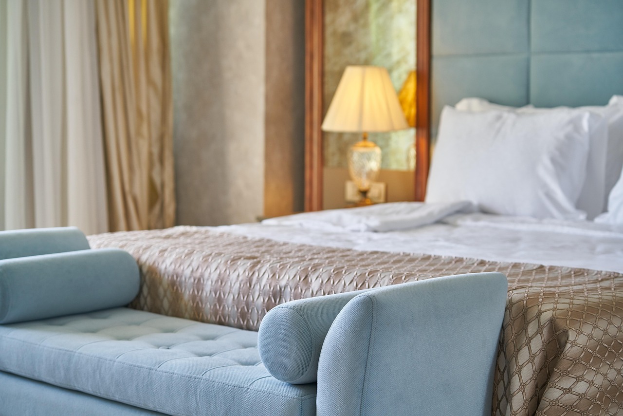 The 25 Best Family Hotels in Crete, Greece 37 luxury hotel bedroom with bed and sofa