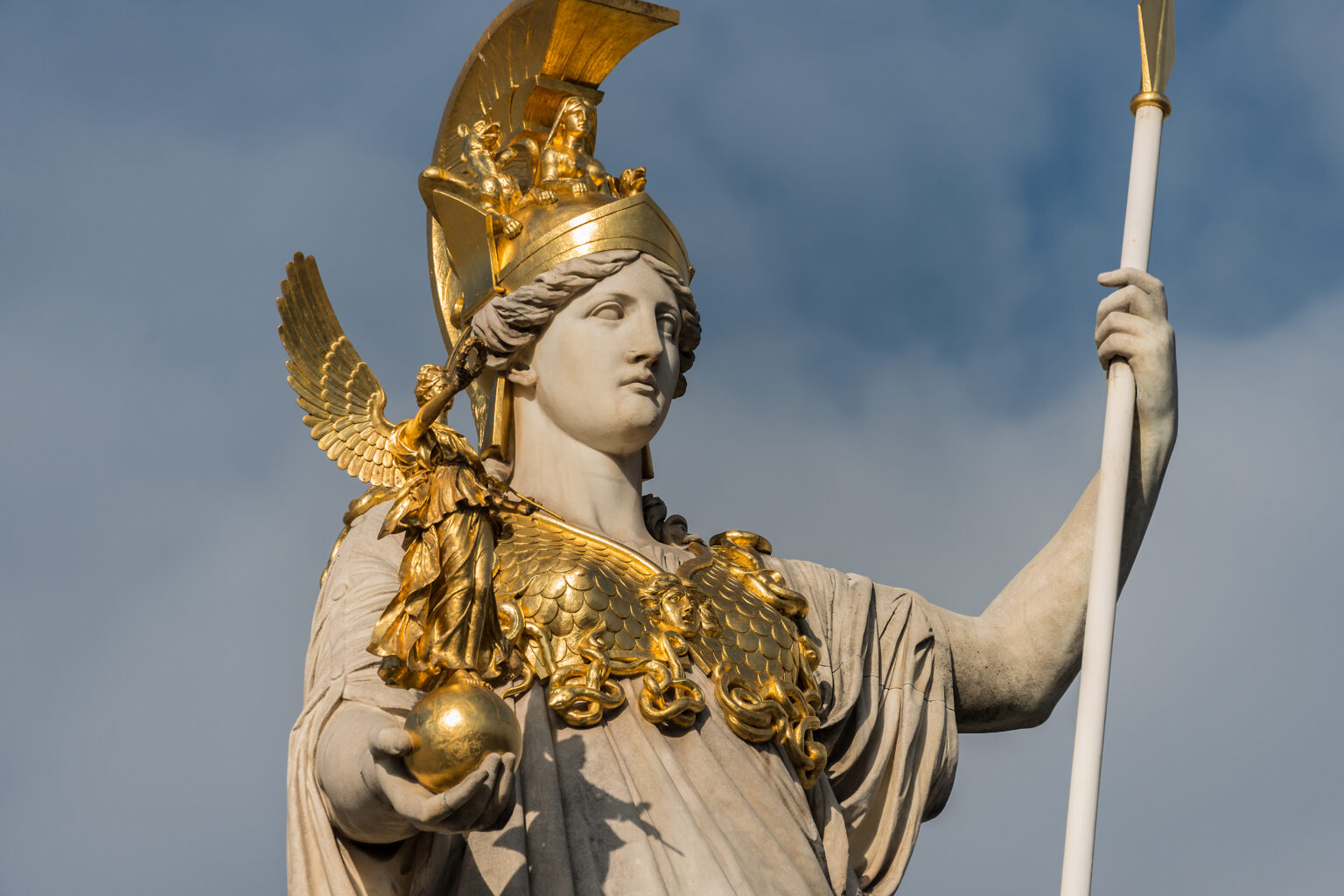 What is Greek Mythology? Statue of Athena in Athens Family Experiences Blog Travel Greece with Kids