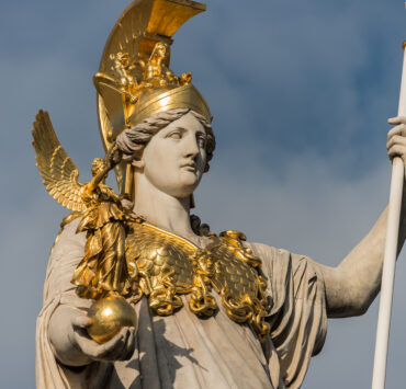 What is Greek Mythology? Statue of Athena in Athens Family Experiences Blog Travel Greece with Kids
