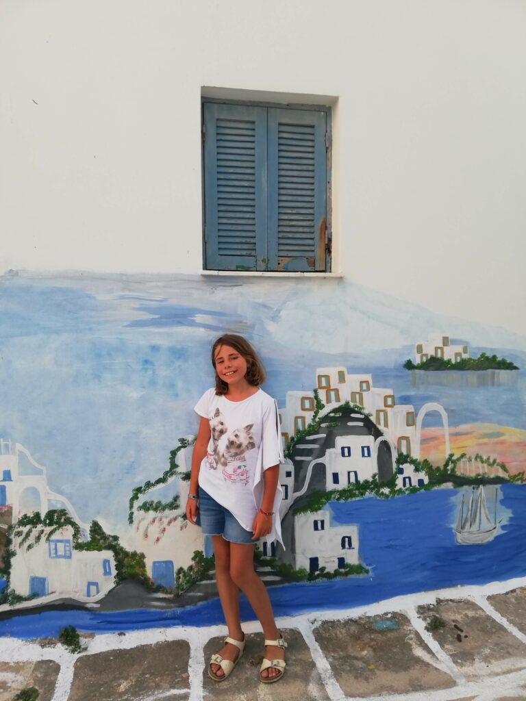 Kythnos Greek Island kids family