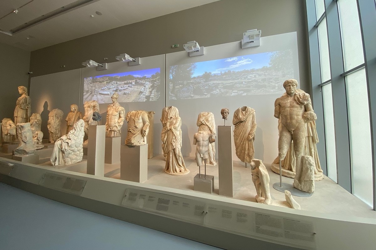 The archaeological museum of Messara. Photo source: Culture Ministry