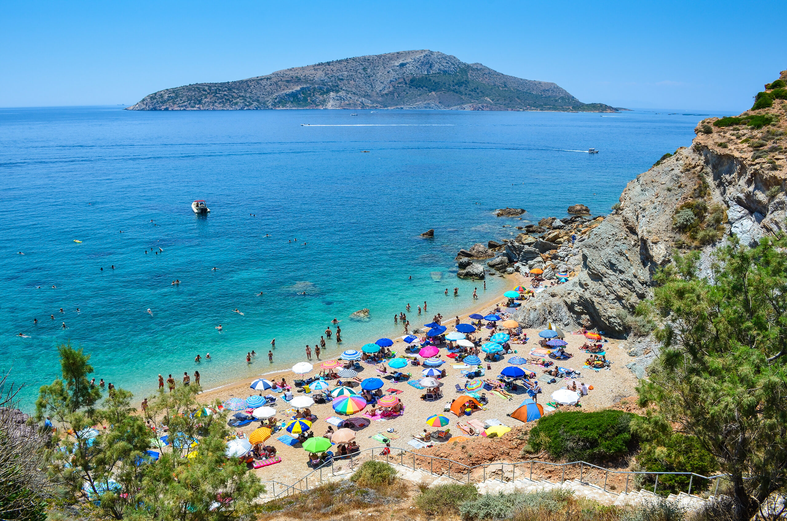 Beach in Attica Greece SH scaled