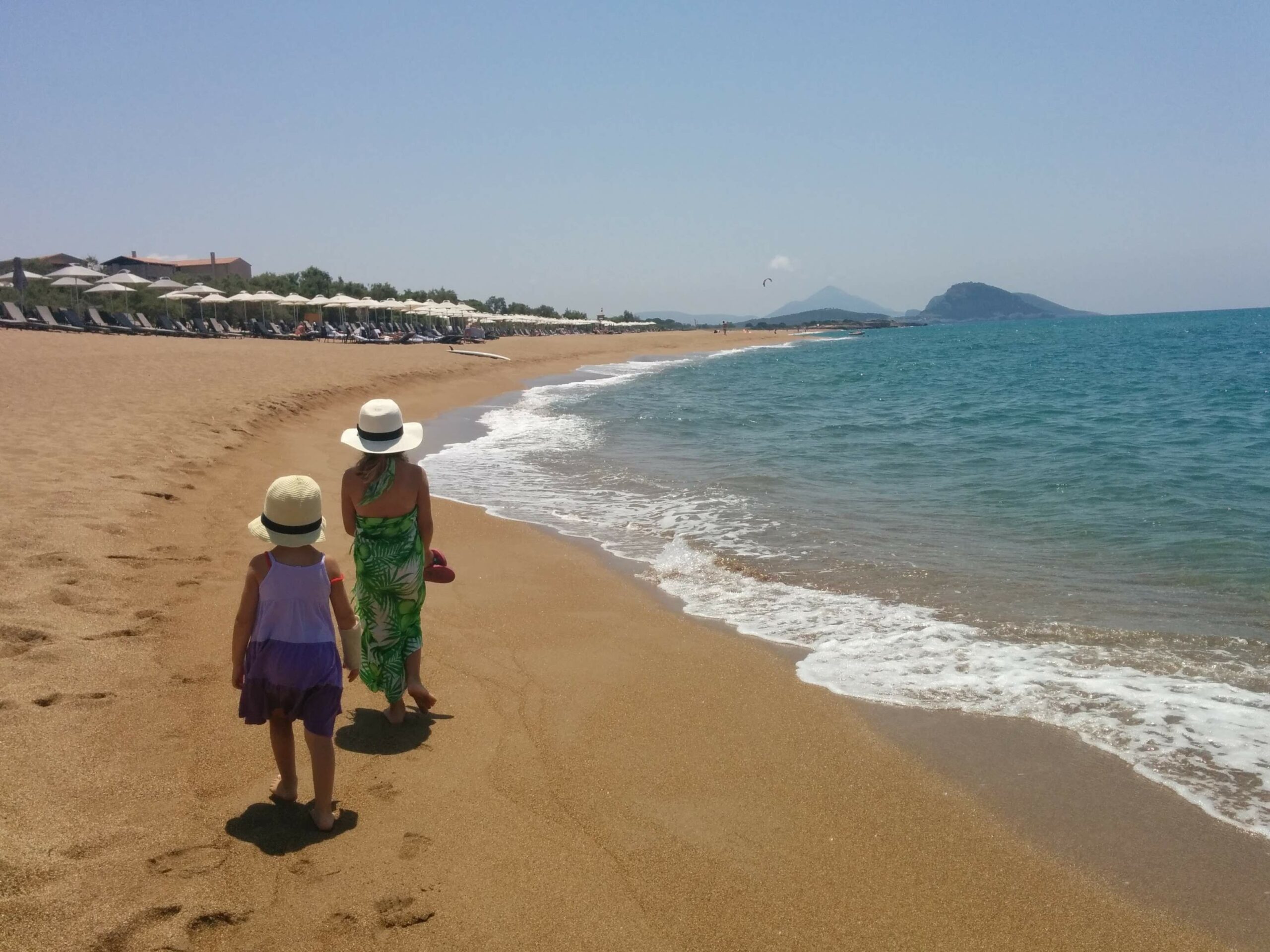Costa Navarino Greece, The Westing Costa Navarino, Beach and View, Family Experiences Blog