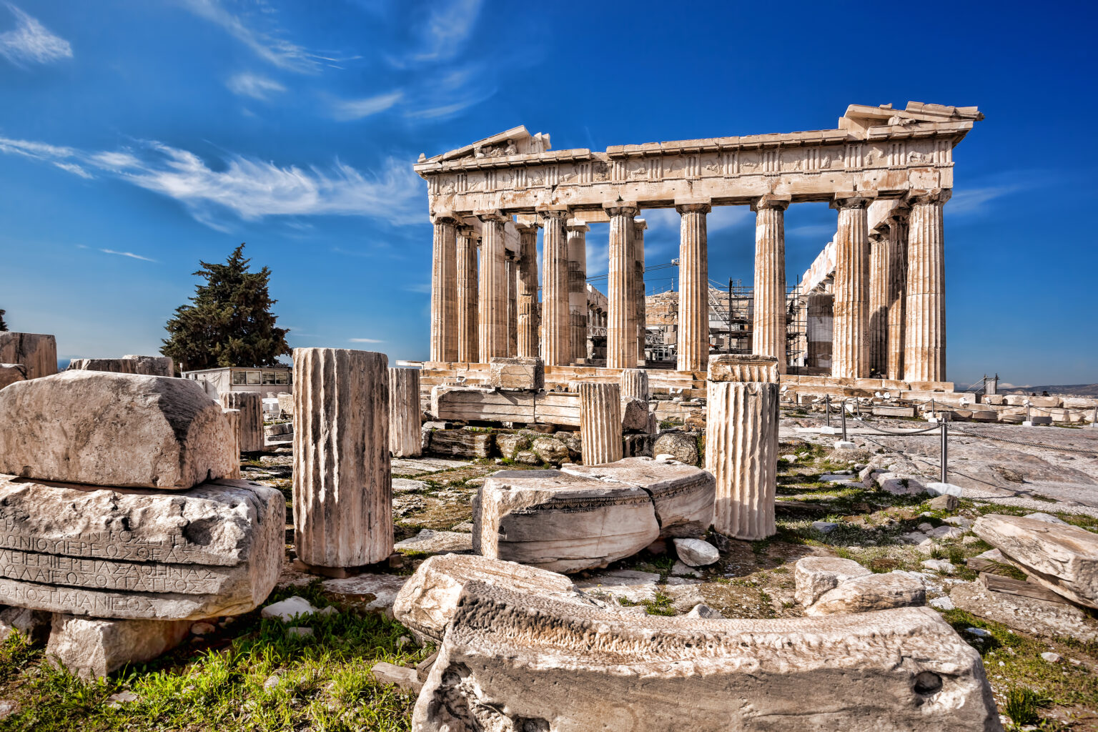 Acropolis and ruins