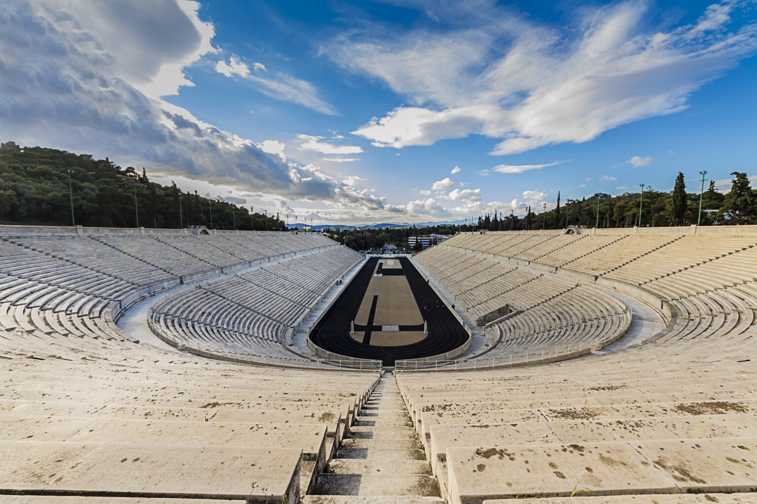 Visit the Panathenaic stadium in Athens with Kids