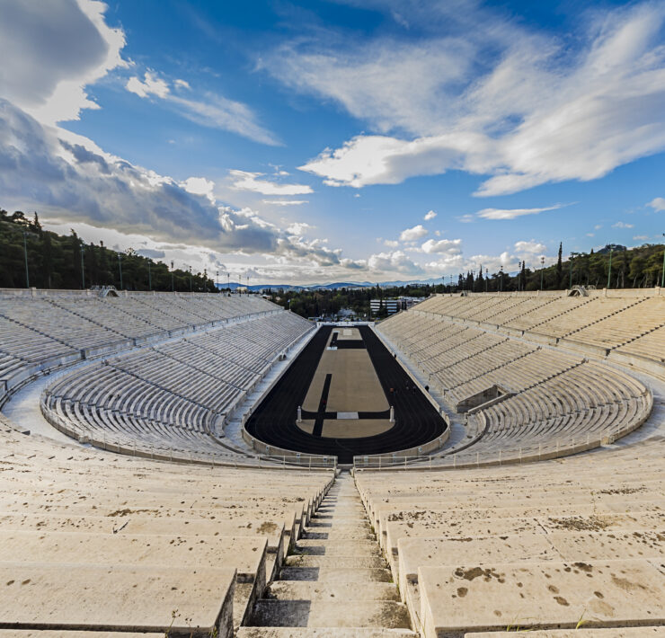 Visit the Panathenaic stadium in Athens with Kids