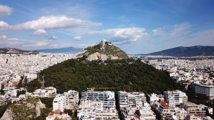 Lycabetus hill over Athens SH