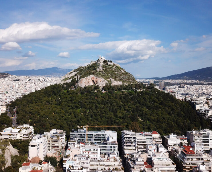 Lycabetus hill over Athens SH