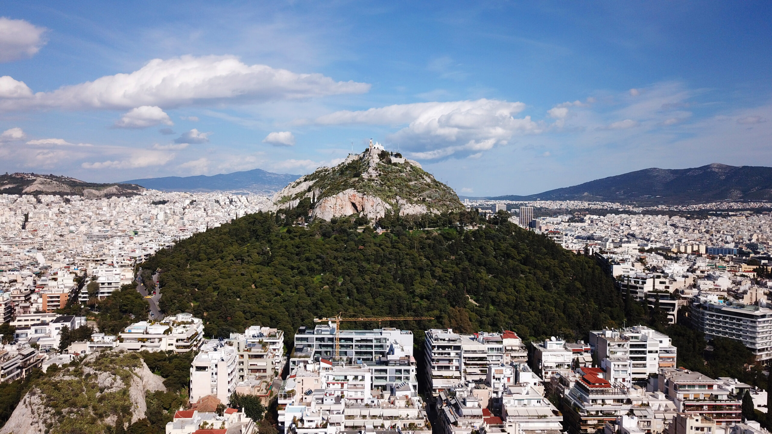 Lycabetus hill over Athens SH scaled