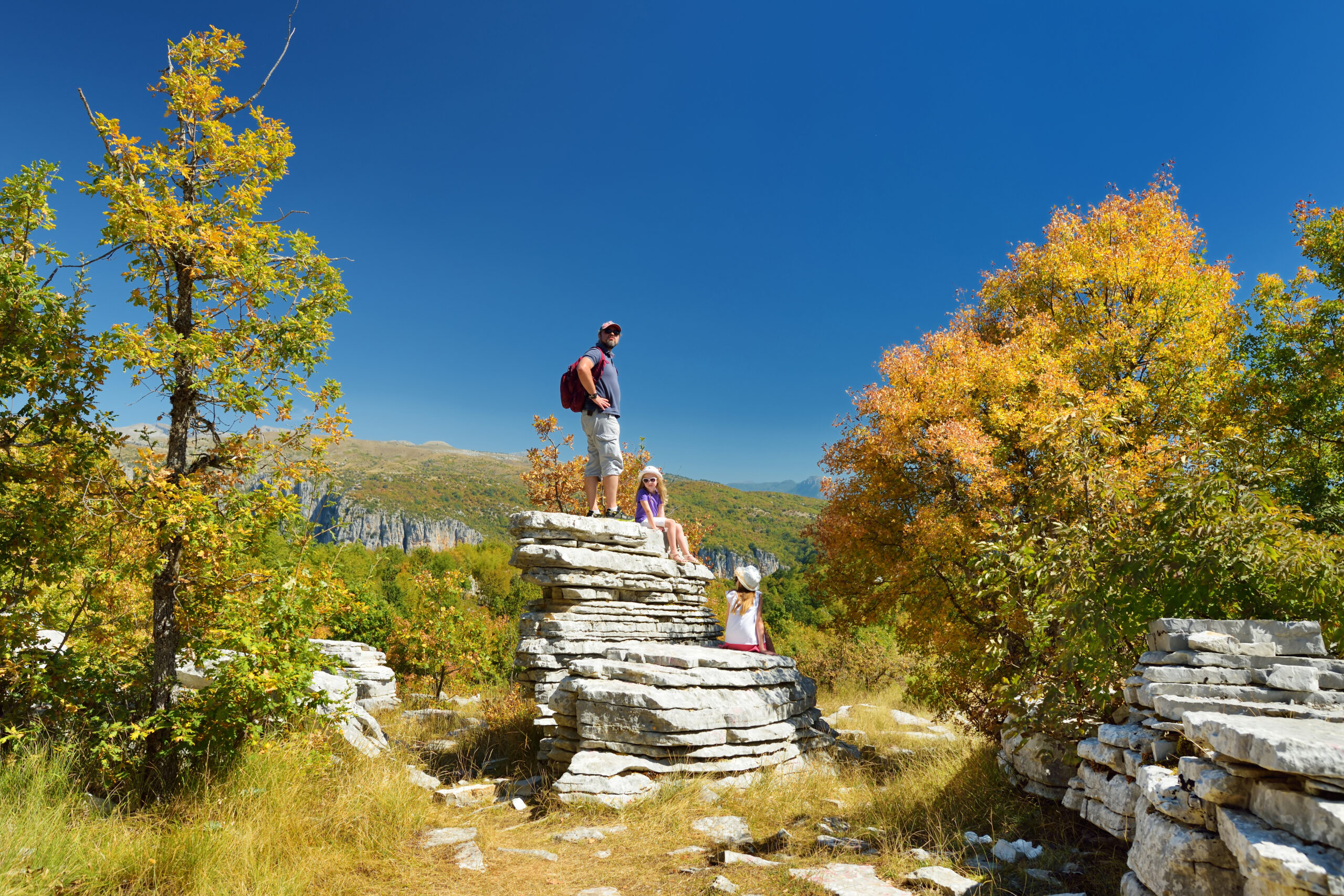 family vacation in Greece