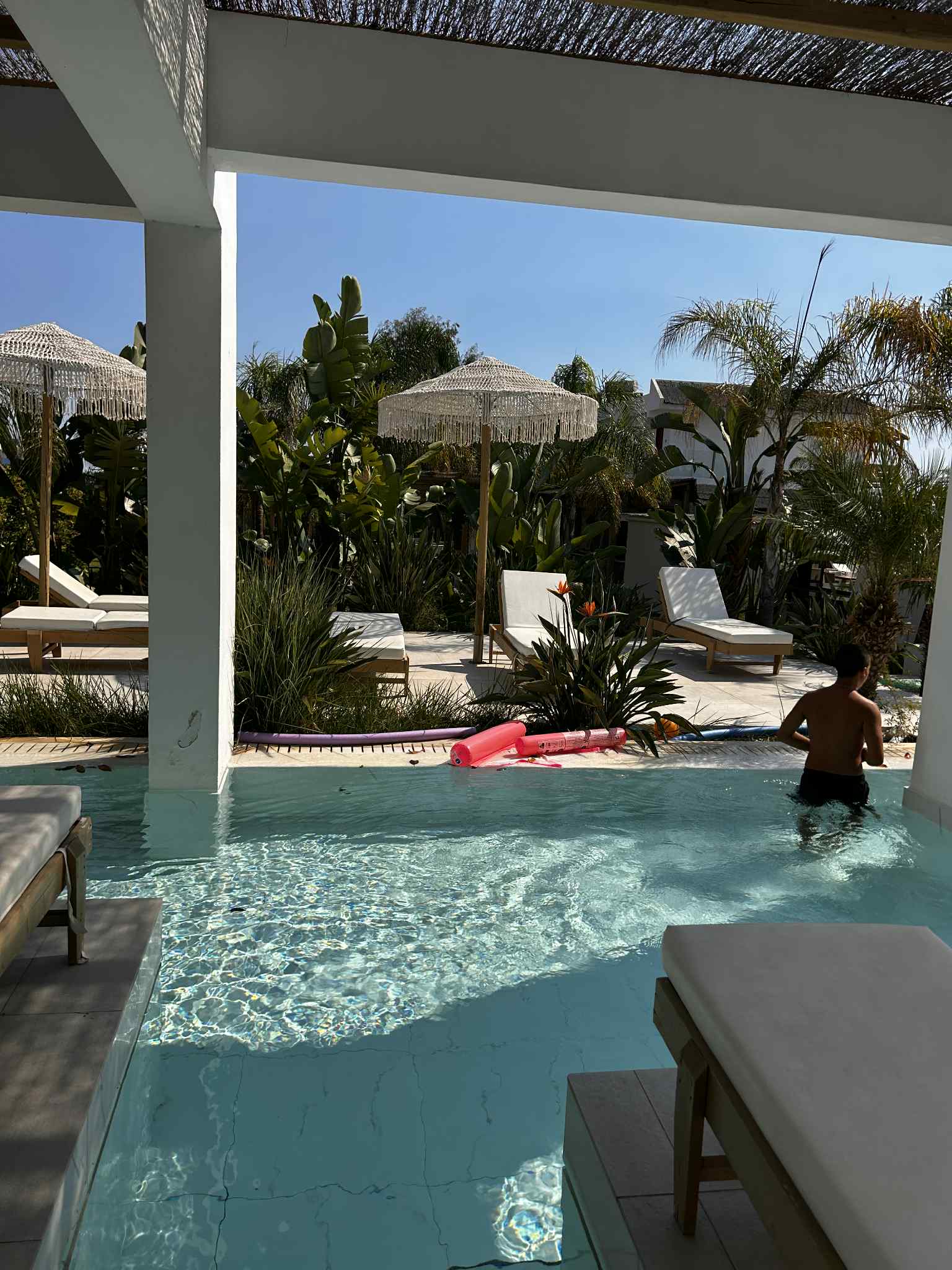 private pool alia luxury suites our room rhodos